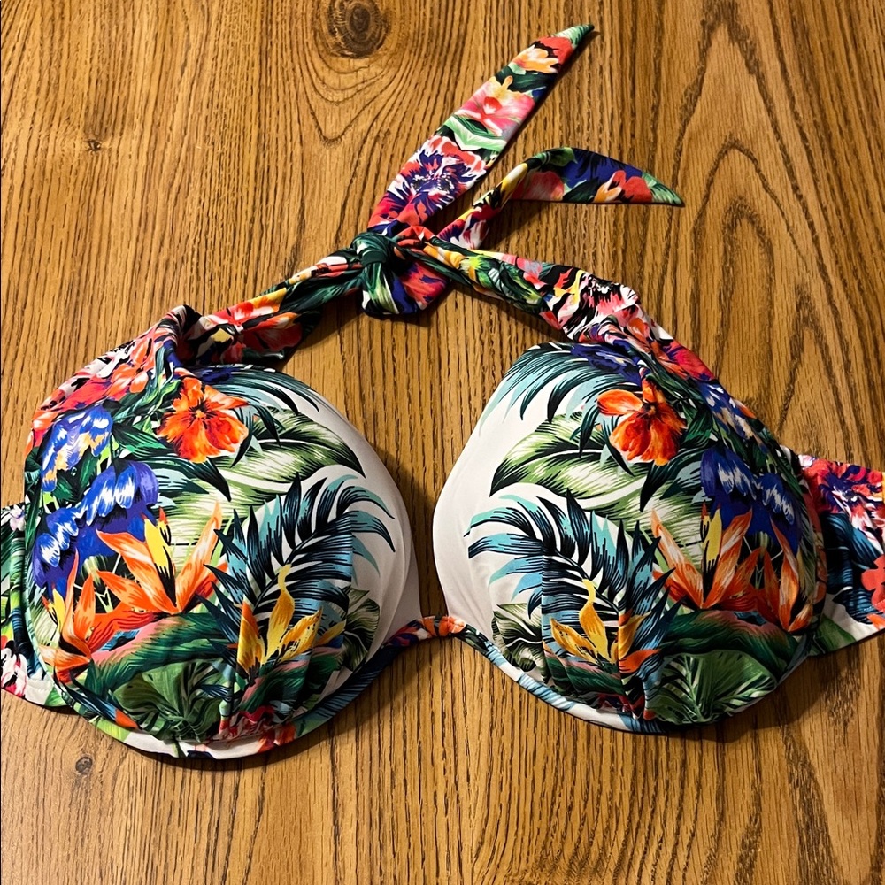 VENUS Tropical Floral Bikini Top - Multicolor